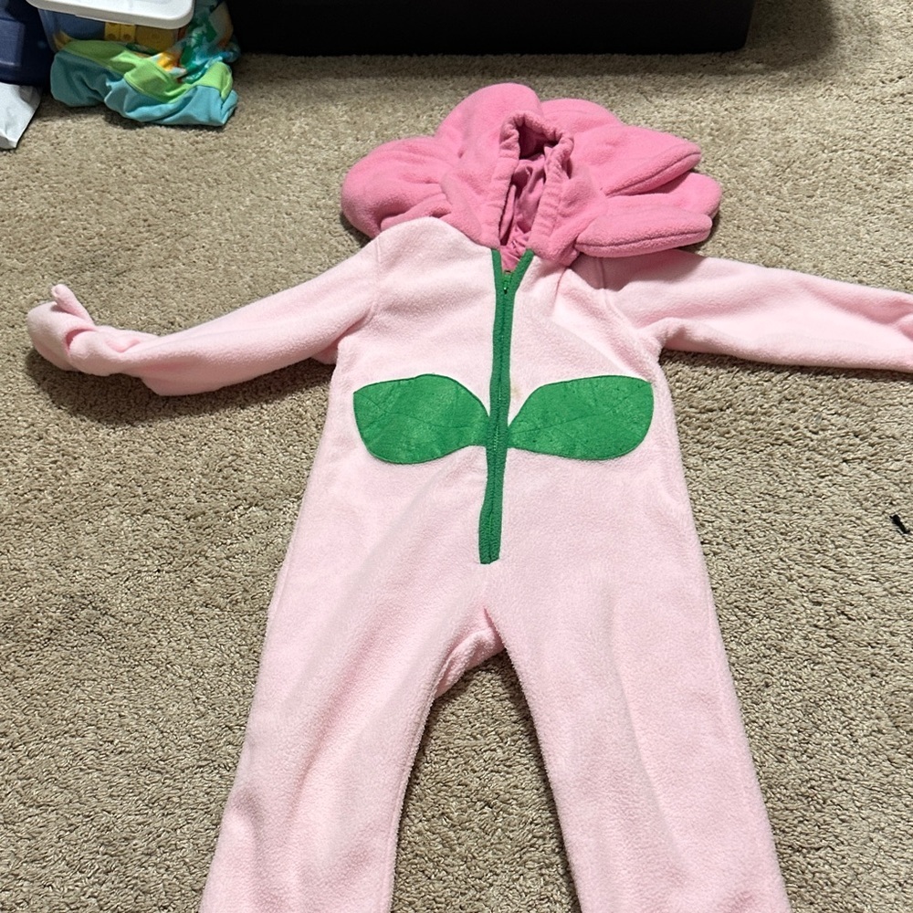 Baby Gap Pink Daisy One Piece  Size 4